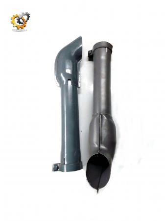 Труба 01М-07С5-10 (искрогаситель) выпускная длинная, А41/ А01шт